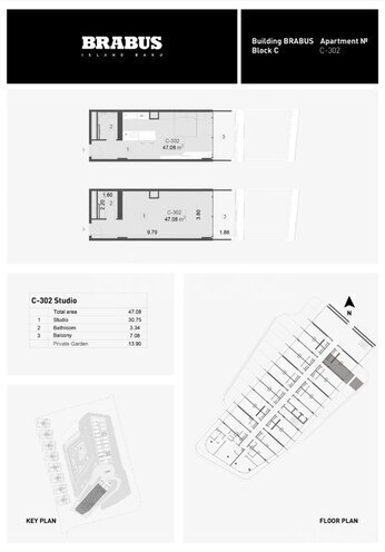 Satılır 1 otaqlı yeni tikili 47.1 m², Nardaran q., photo 14 from 15
