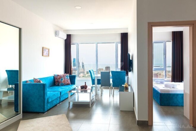 İcarəyə verilir 2 otaqlı yeni tikili 50 m², 28 May m., photo 5 from 12