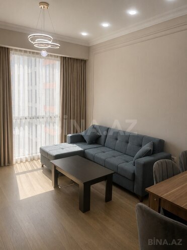 İcarəyə verilir 3 otaqlı yeni tikili 80 m², Bakmil m., photo 1 from 14