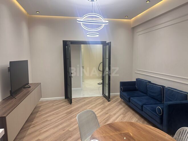 İcarəyə verilir 3 otaqlı yeni tikili 120 m², Nizami m., photo 3 from 17