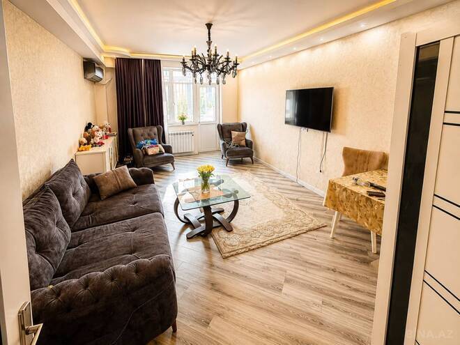 Satılır 3 otaqlı yeni tikili 90 m², İnşaatçılar m., photo 3 from 12