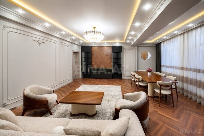 İcarəyə verilir 3 otaqlı yeni tikili 140 m², Nəsimi r., photo 3 from 12