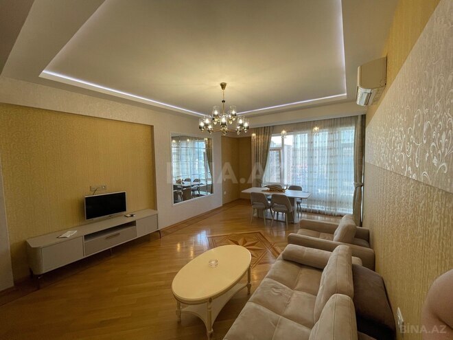 İcarəyə verilir 3 otaqlı yeni tikili 130 m², Şah İsmayıl Xətai m., photo 1 from 18