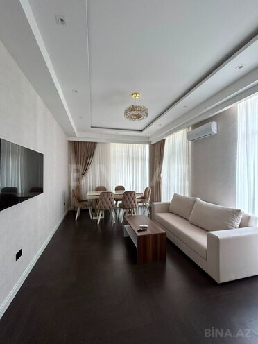 İcarəyə verilir 3 otaqlı yeni tikili 110 m², Nizami m., photo 3 from 11