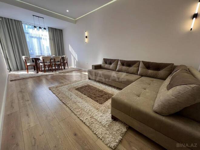 İcarəyə verilir 3 otaqlı yeni tikili 105 m², Nərimanov r., photo 1 from 15