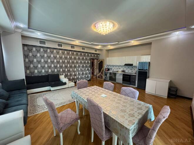 Сдаётся 3-комн. новостройка 130 м², м. Элмляр Академиясы, photo 4 from 14