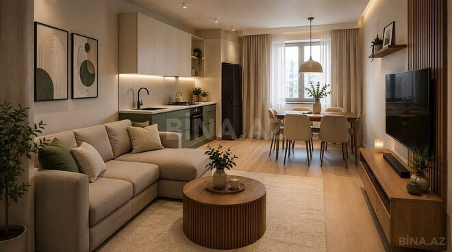Satılır 2 otaqlı yeni tikili 55 m², Həzi Aslanov q., photo 9 from 15
