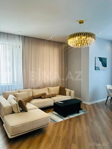 İcarəyə verilir 3 otaqlı yeni tikili 125 m², Nizami m., photo 5 from 15