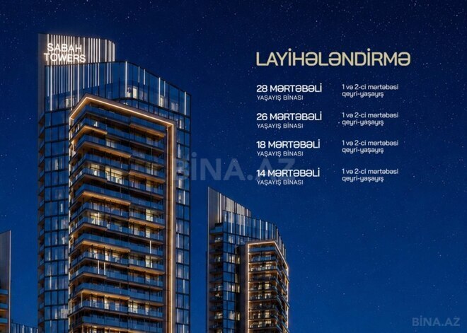 Satılır 1 otaqlı yeni tikili 36 m², Sea Breeze q., photo 6 from 8