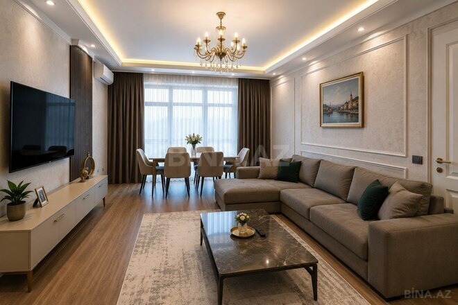Продаётся 3-комн. новостройка 105 м², м. Мемар Аджеми, photo 1 from 8