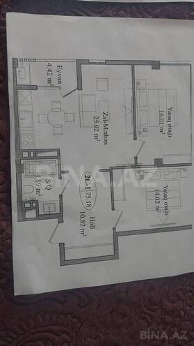Satılır 2 otaqlı yeni tikili 75.3 m², 20 Yanvar m., photo 12 from 14