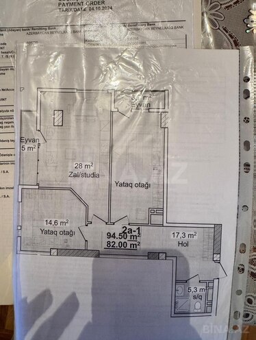 Satılır 3 otaqlı yeni tikili 95 m², 20 Yanvar m., photo 3 from 6