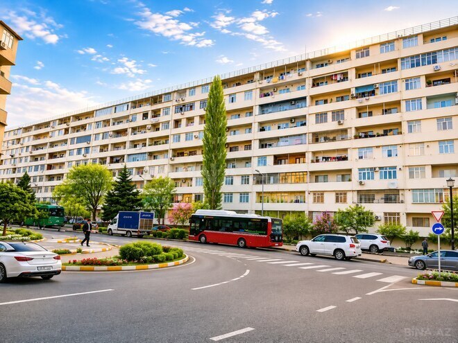 Продаётся 2-комн. вторичка 60 м², м. Кара Караев, photo 15 from 18