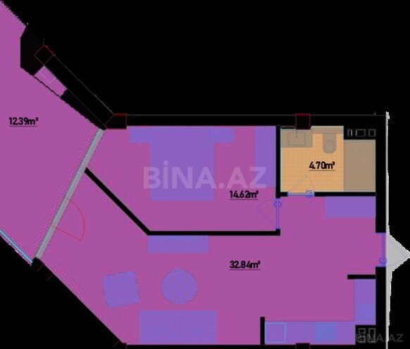 Satılır 2 otaqlı yeni tikili 73.7 m², Nardaran q., photo 7 from 8