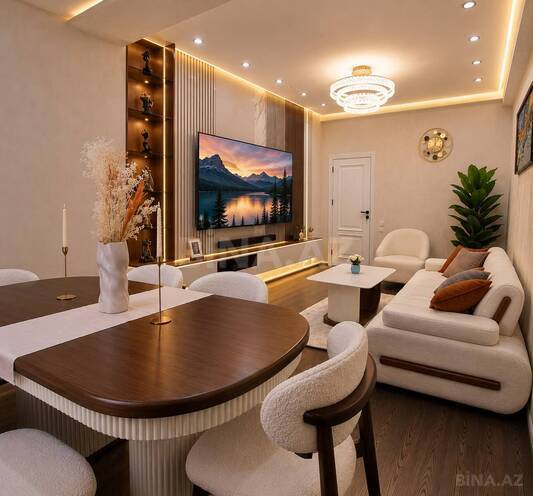 İcarəyə verilir 2 otaqlı yeni tikili 93 m², Elmlər Akademiyası m., photo 1 from 11