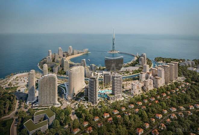 Satılır 1 otaqlı yeni tikili 35 m², Sea Breeze q., photo 1 from 9