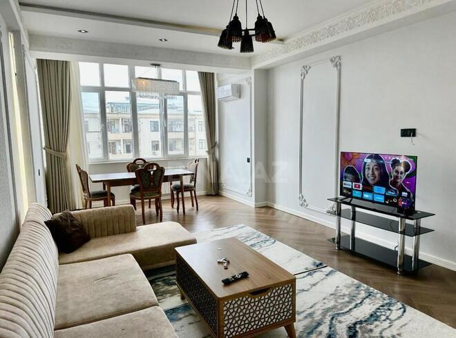 İcarəyə verilir 3 otaqlı yeni tikili 110 m², Nəsimi r., photo 1 from 16