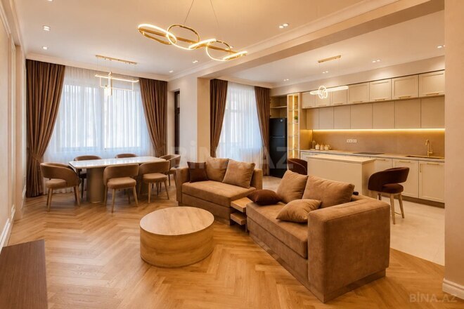 İcarəyə verilir 4 otaqlı yeni tikili 200 m², Yasamal r., photo 1 from 19