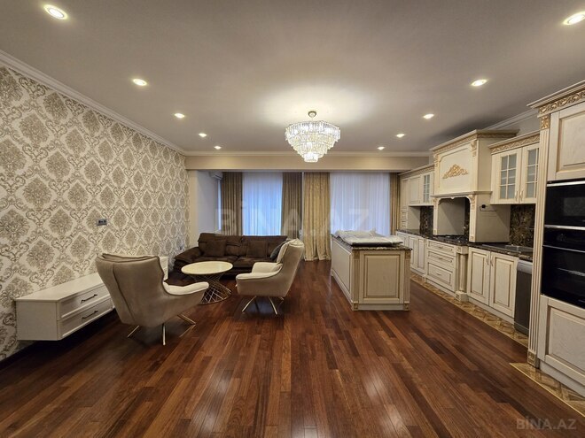 İcarəyə verilir 3 otaqlı yeni tikili 141 m², Şah İsmayıl Xətai m., photo 1 from 27