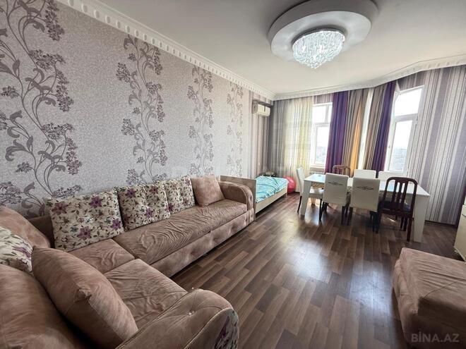 İcarəyə verilir 3 otaqlı yeni tikili 100 m², Həzi Aslanov m., photo 3 from 22