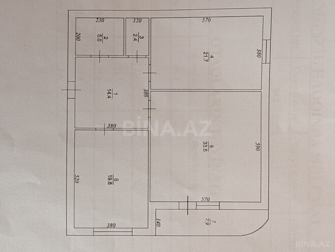 Satılır 2 otaqlı yeni tikili 103 m², İnşaatçılar m., photo 13 from 18