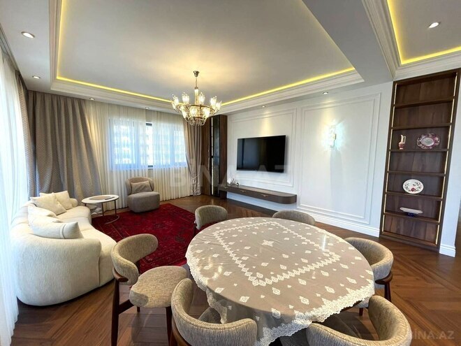 İcarəyə verilir 3 otaqlı yeni tikili 160 m², Ağ şəhər q., photo 1 from 11