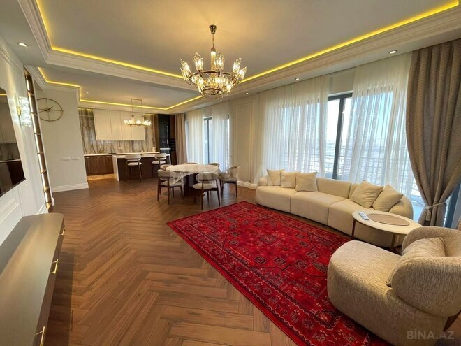 İcarəyə verilir 3 otaqlı yeni tikili 160 m², Ağ şəhər q., photo 3 from 11