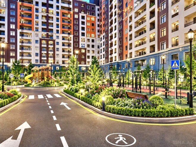 Satılır 3 otaqlı yeni tikili 92 m², Qara Qarayev m., photo 25 from 26