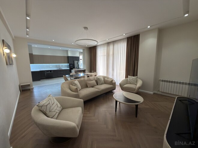 İcarəyə verilir 3 otaqlı yeni tikili 180 m², Nizami m., photo 8 from 30