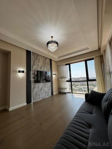 İcarəyə verilir 3 otaqlı yeni tikili 85 m², Bakmil m., photo 1 from 18