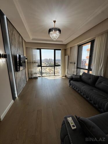 İcarəyə verilir 3 otaqlı yeni tikili 85 m², Bakmil m., photo 3 from 18