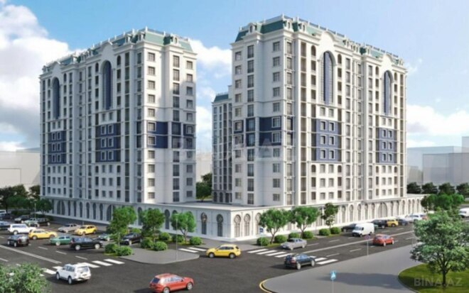 Satılır 3 otaqlı yeni tikili 116 m², Həzi Aslanov m., photo 1 from 8