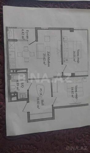 Satılır 3 otaqlı yeni tikili 75 m², 20 Yanvar m., photo 4 from 17
