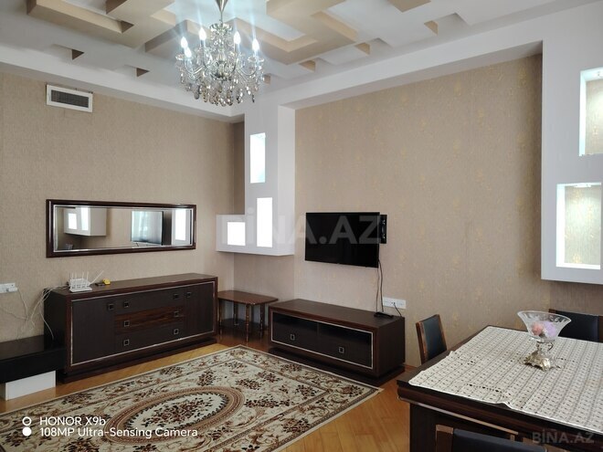 İcarəyə verilir 3 otaqlı yeni tikili 130 m², Nizami m., photo 9 from 17