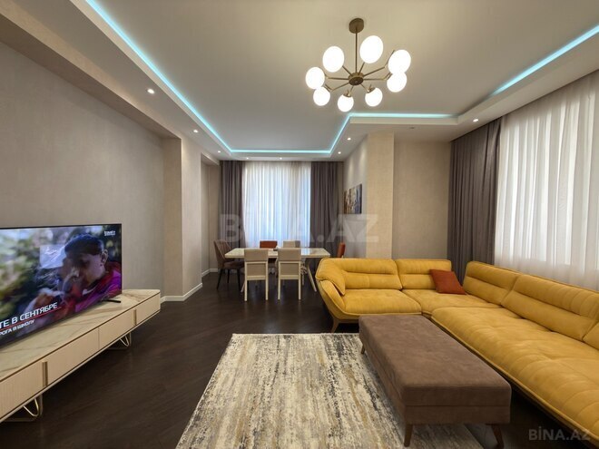 İcarəyə verilir 3 otaqlı yeni tikili 160 m², Nizami m., photo 3 from 26