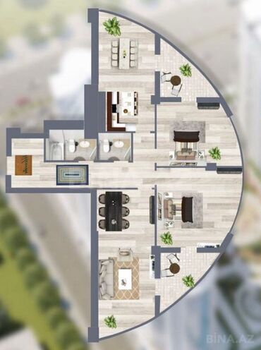 Продаётся 3-комн. новостройка 125 м², пос. Аг шехер, photo 3 from 10