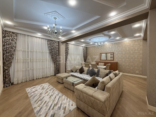 İcarəyə verilir 3 otaqlı yeni tikili 150 m², Ağ şəhər q., photo 1 from 25