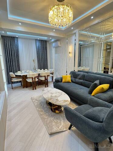 İcarəyə verilir 2 otaqlı yeni tikili 88 m², Nəriman Nərimanov m., photo 3 from 23