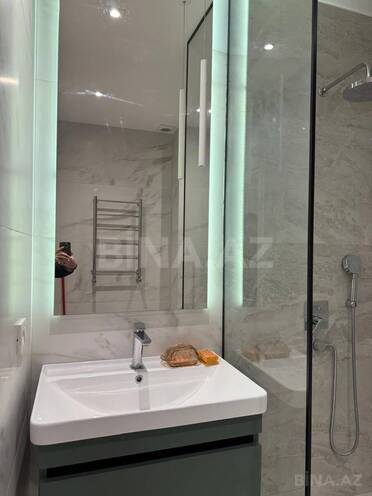 İcarəyə verilir 2 otaqlı yeni tikili 50 m², Şah İsmayıl Xətai m., photo 15 from 20