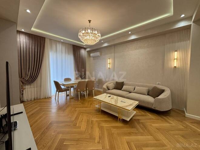 İcarəyə verilir 3 otaqlı yeni tikili 140 m², Ağ şəhər q., photo 1 from 28