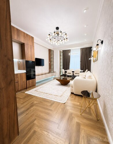 İcarəyə verilir 2 otaqlı yeni tikili 65 m², Elmlər Akademiyası m., photo 1 from 9
