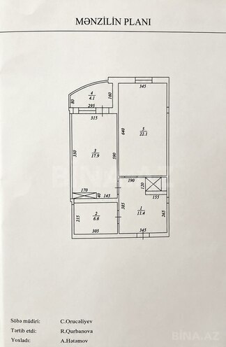 Satılır 2 otaqlı yeni tikili 64 m², Şah İsmayıl Xətai m., photo 7 from 16