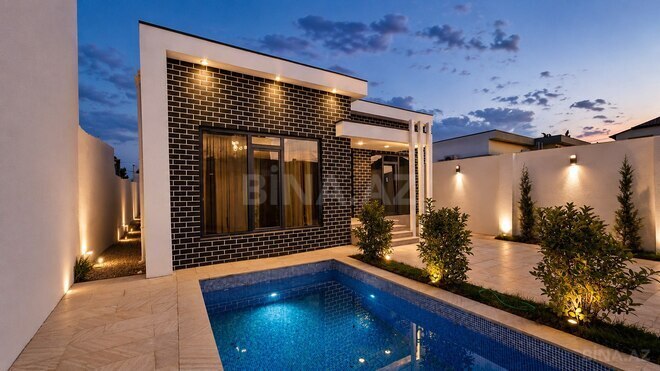 Satılır 4 otaqlı həyət evi/bağ evi 130 m², Mərdəkan q., photo 1 from 12