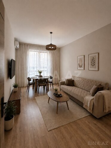 İcarəyə verilir 2 otaqlı yeni tikili 56 m², Nəsimi r., photo 1 from 8
