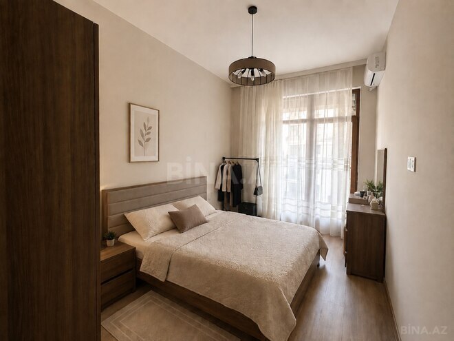 İcarəyə verilir 2 otaqlı yeni tikili 56 m², Nəsimi r., photo 3 from 8