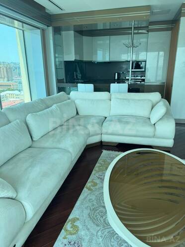 İcarəyə verilir 2 otaqlı yeni tikili 115 m², Sahil m., photo 1 from 10