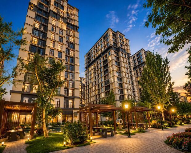 Satılır 2 otaqlı yeni tikili 86 m², Nəriman Nərimanov m., photo 3 from 9
