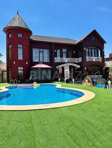 Satılır 6 otaqlı həyət evi/bağ evi 450 m², Mərdəkan q., photo 3 from 25