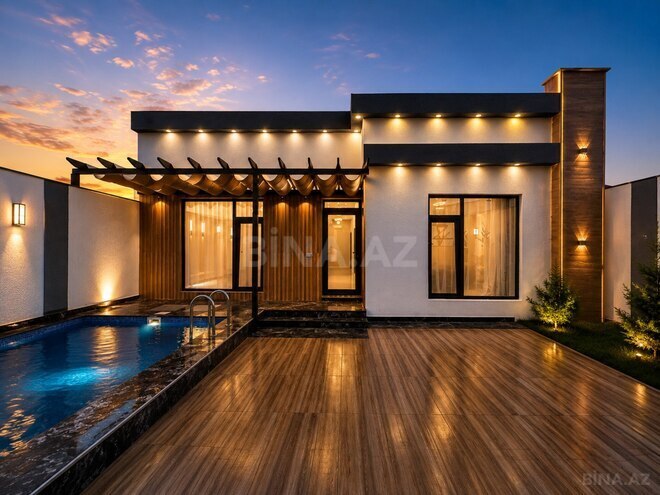 Satılır 4 otaqlı həyət evi/bağ evi 140 m², Mərdəkan q., photo 1 from 16