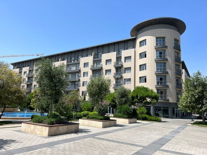 İcarəyə verilir 3 otaqlı yeni tikili 130 m², Ağ şəhər q., photo 3 from 14